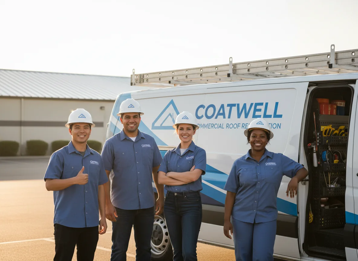 Commercial roof coating company in Racine, MN